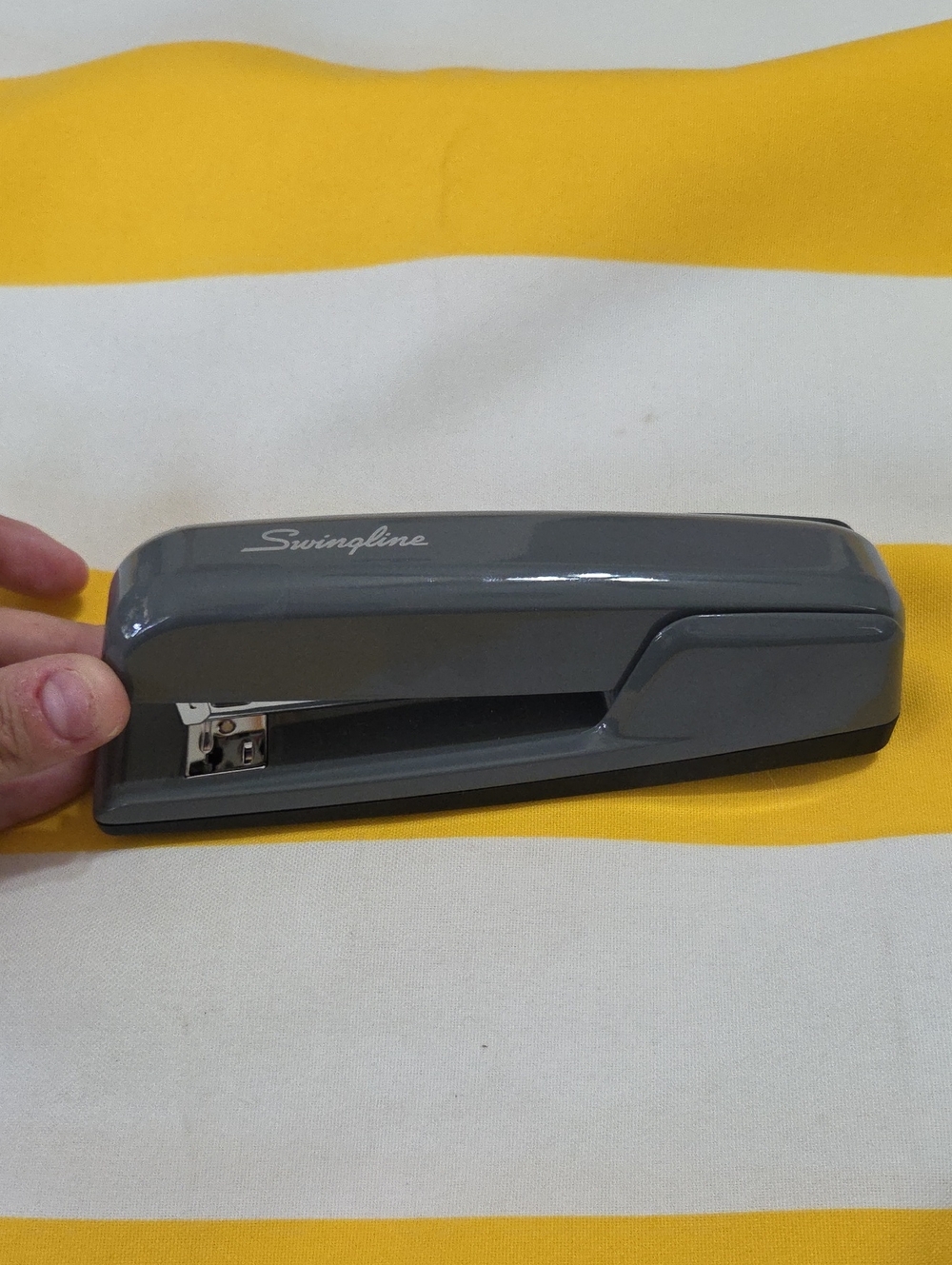 Swingline 747 Classic Metal Desktop Stapler Gray Grey Office Vintage Style